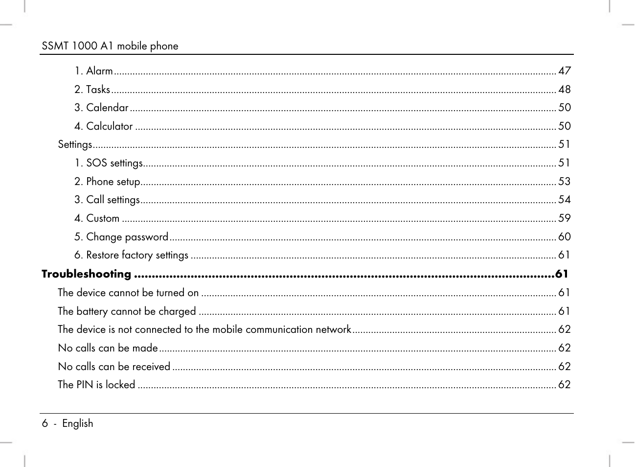 Silvercrest SSMT 1000 A1 User Manual | Page 8 / 136