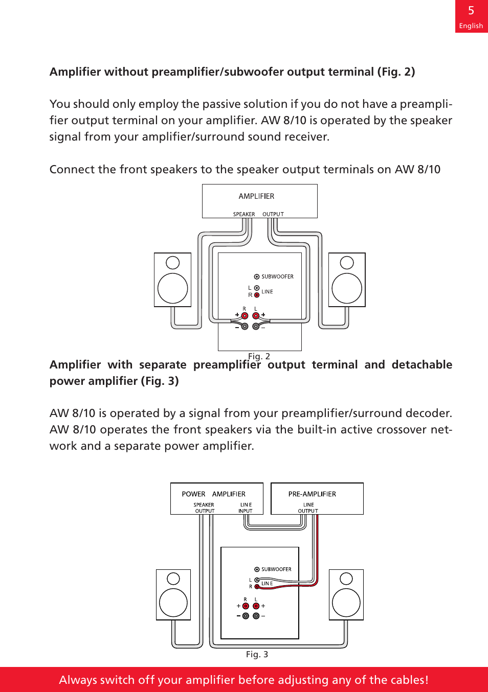 DALI Loudspeakers MAGIC MOMENTS AW 10 User Manual | Page 5 / 12