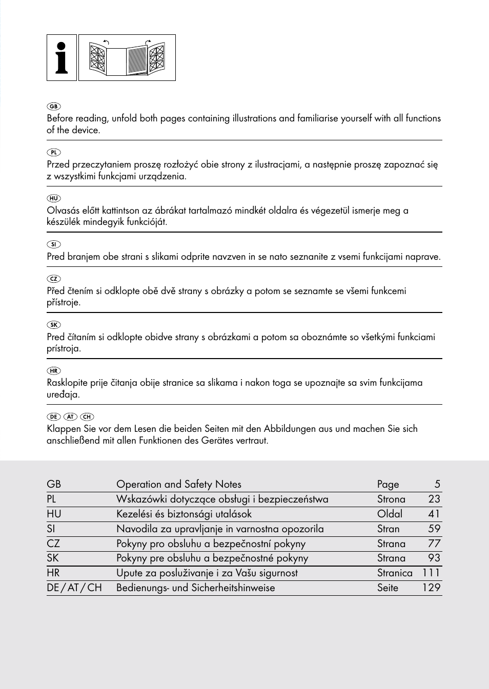 Silvercrest 7133016 User Manual | Page 2 / 149