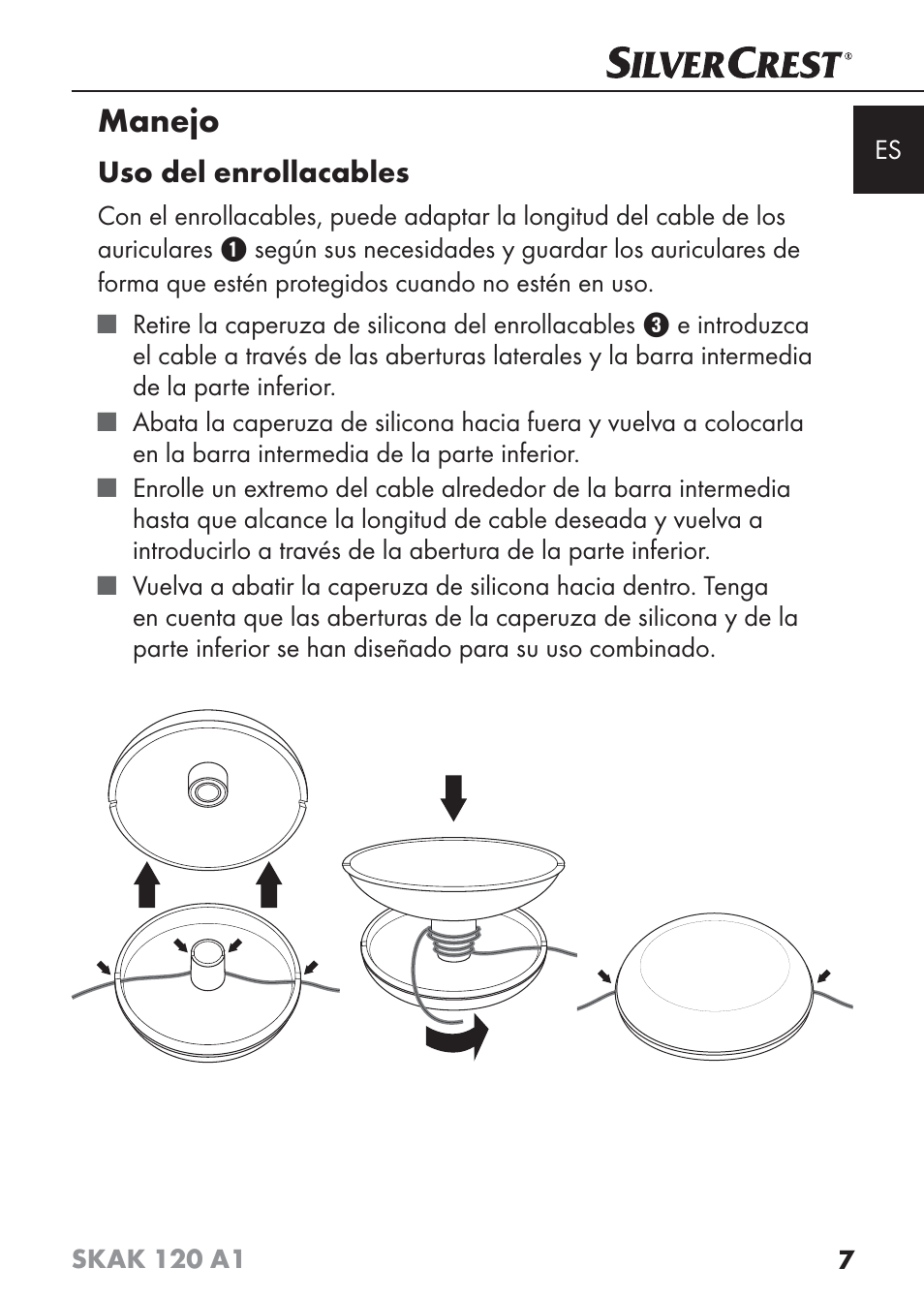 Manejo | Silvercrest SKAK 120 A1 User Manual | Page 10 / 59