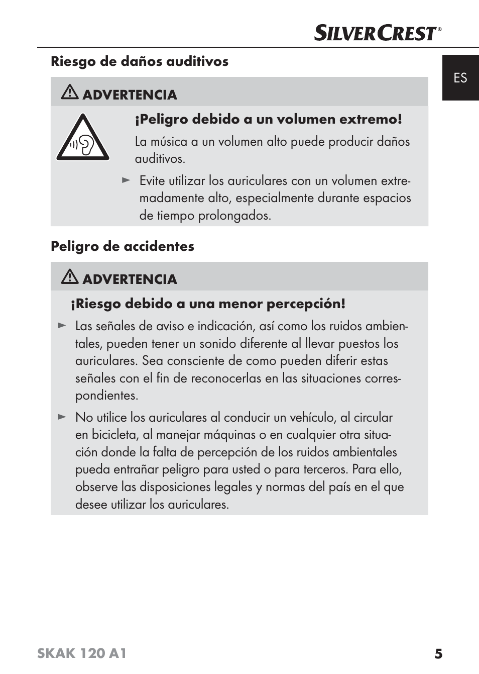 Silvercrest SKAK 120 A1 User Manual | Page 8 / 59