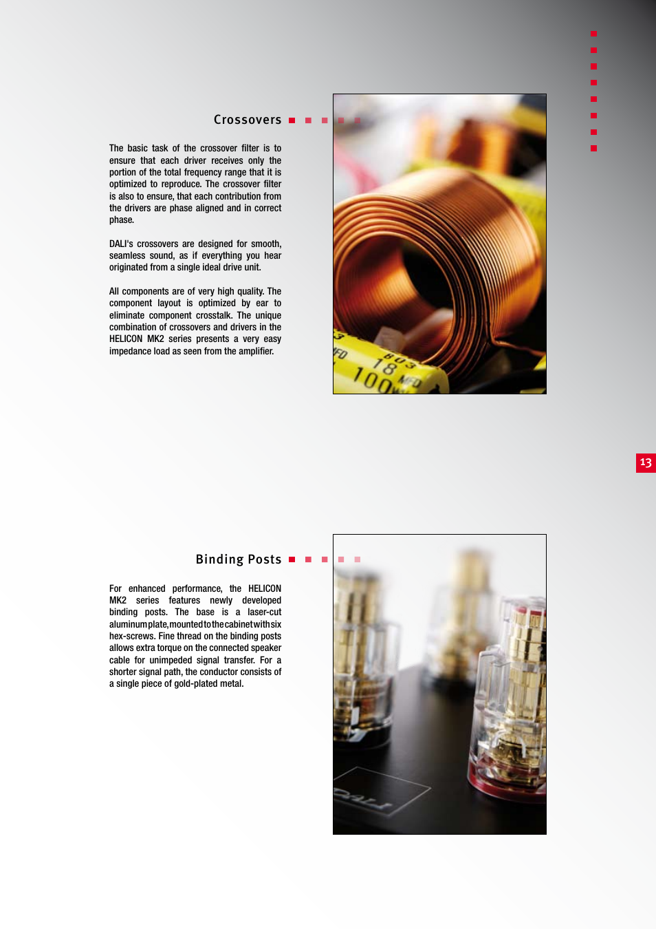 DALI Loudspeakers HELICON MK2 User Manual | Page 13 / 16