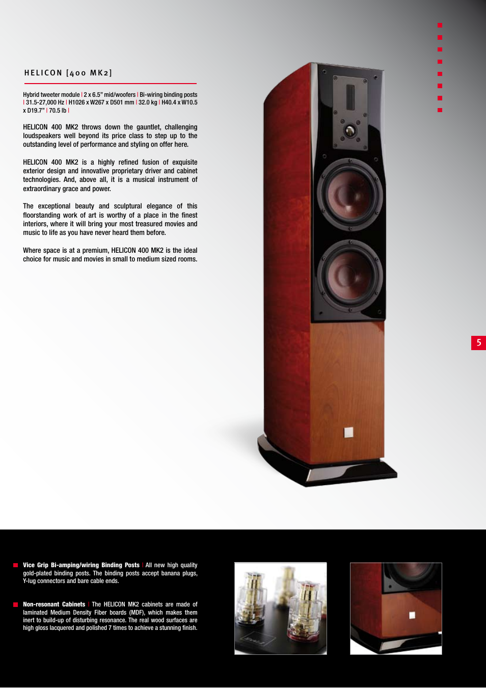 DALI Loudspeakers HELICON MK2 User Manual | Page 5 / 16