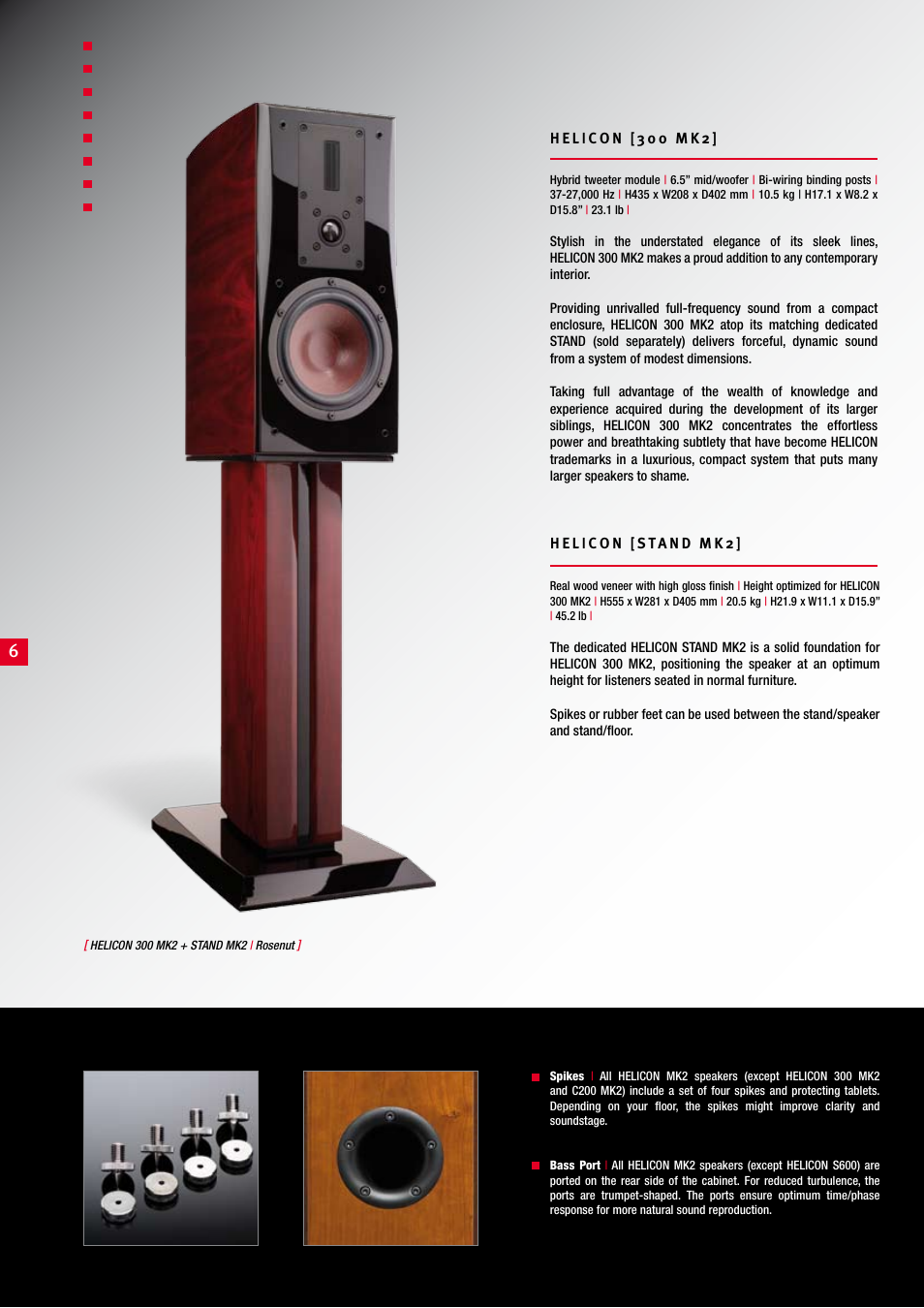 DALI Loudspeakers HELICON MK2 User Manual | Page 6 / 16