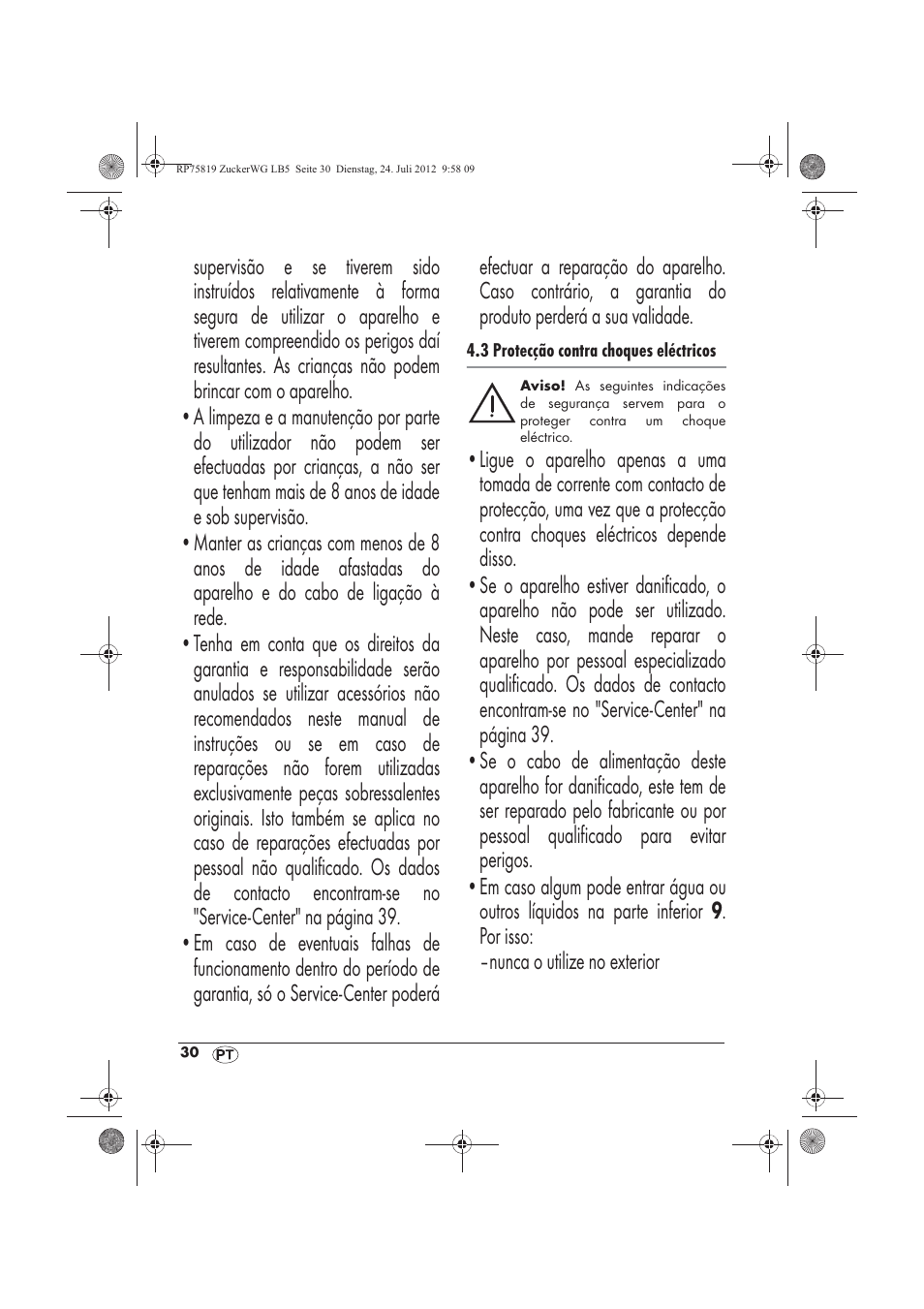 Silvercrest SZW 400 A1 User Manual | Page 32 / 66