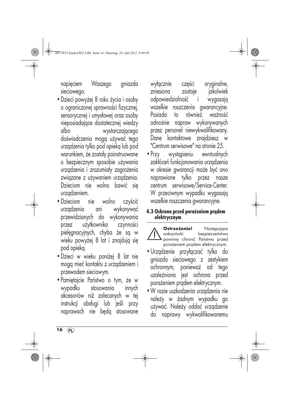 Silvercrest SZW 400 A1 User Manual | Page 18 / 86