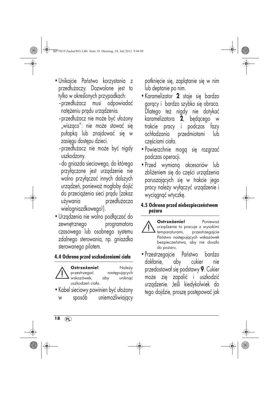 Silvercrest SZW 400 A1 User Manual | Page 20 / 86