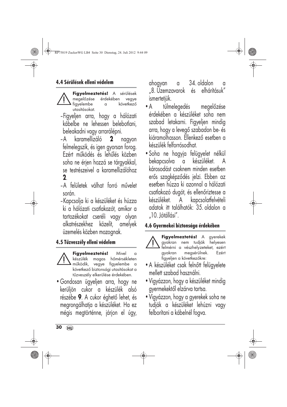 Silvercrest SZW 400 A1 User Manual | Page 32 / 86