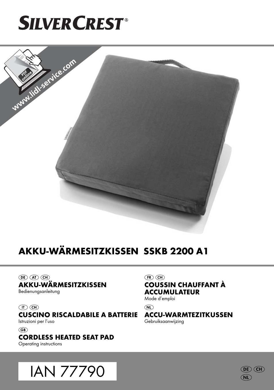 Silvercrest SSKB 2200 A1 User Manual | 64 pages