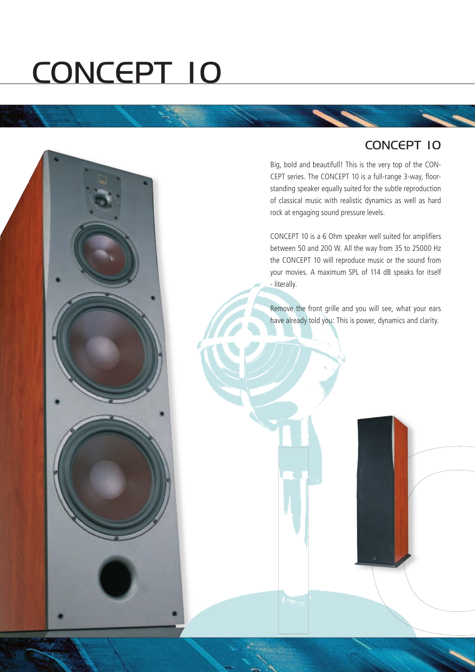 Concept 10 | DALI Loudspeakers CONCEPT User Manual | Page 6 / 8