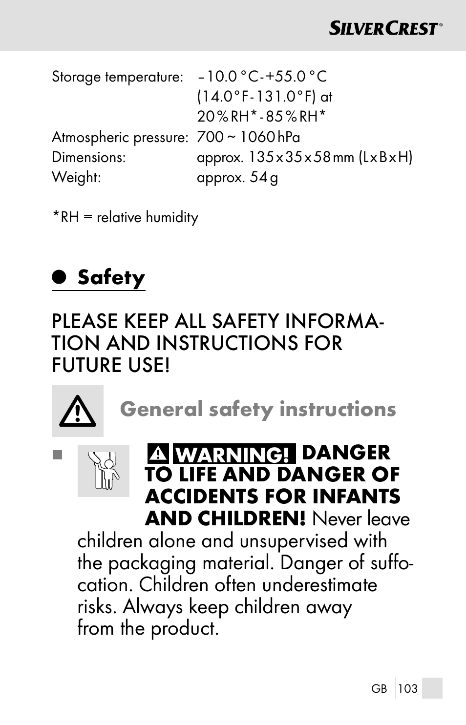 Silvercrest SSOT 6 B2 User Manual | Page 103 / 125