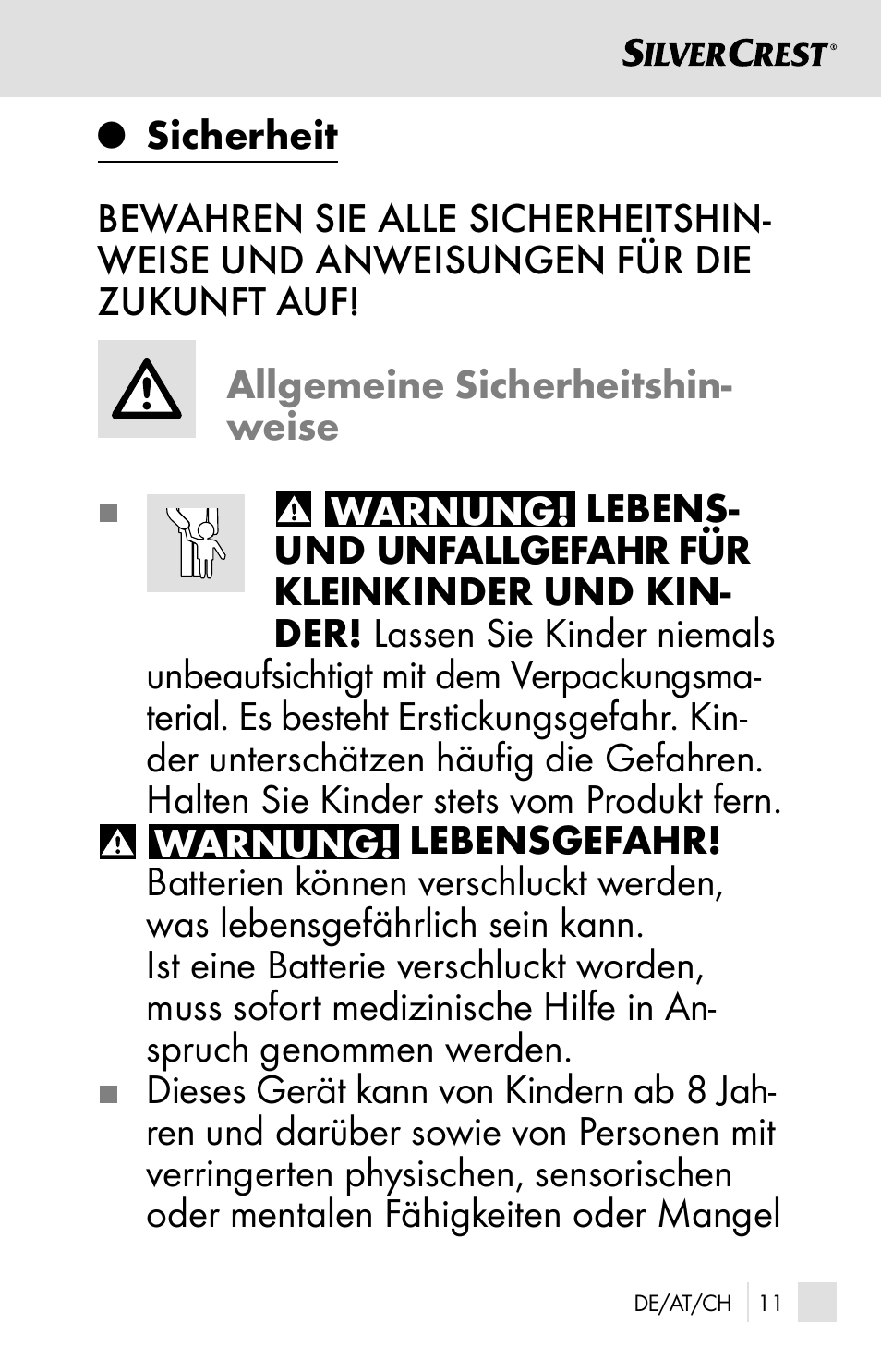 Silvercrest SSOT 6 B2 User Manual | Page 11 / 125
