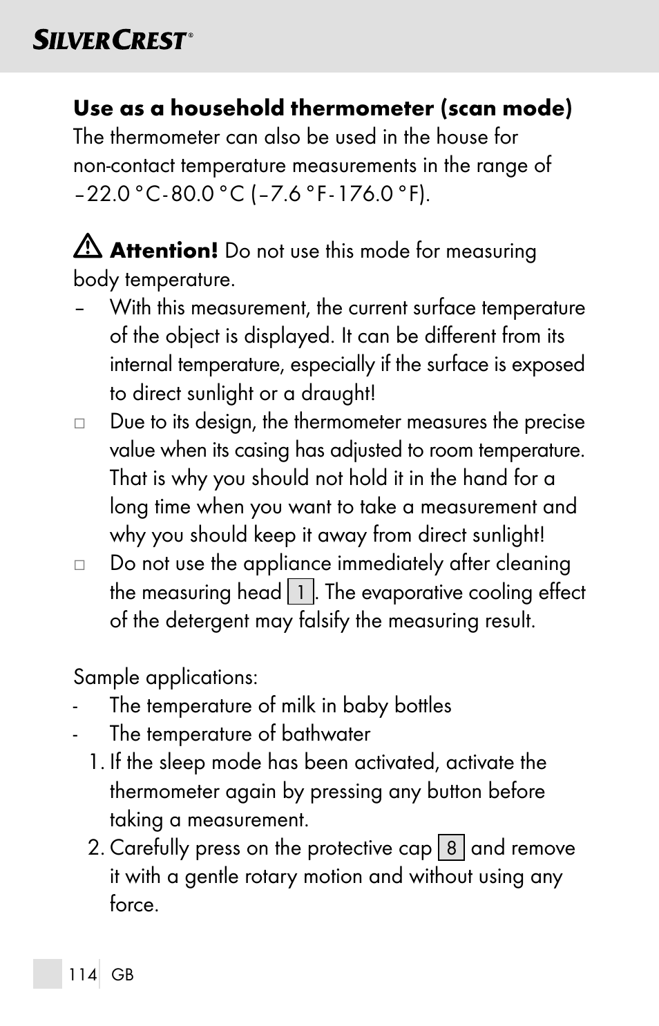Silvercrest SSOT 6 B2 User Manual | Page 114 / 125