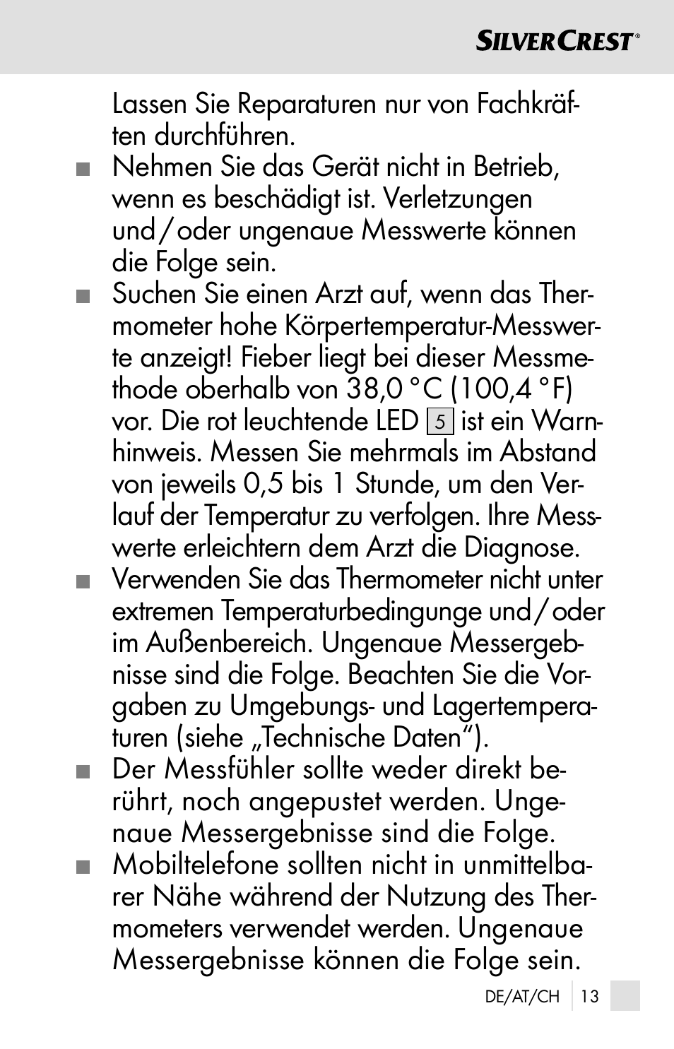 Silvercrest SSOT 6 B2 User Manual | Page 13 / 125