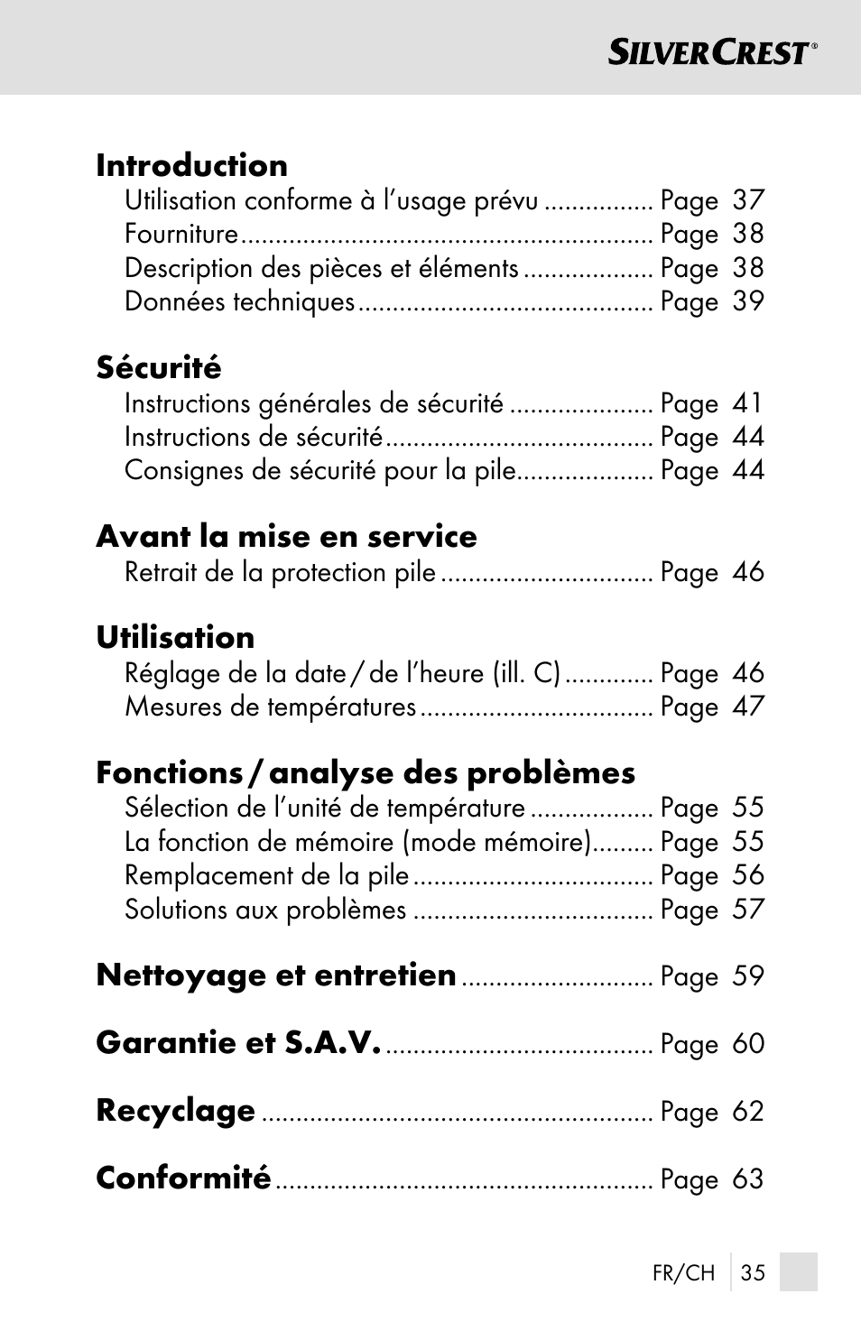 Silvercrest SSOT 6 B2 User Manual | Page 35 / 125