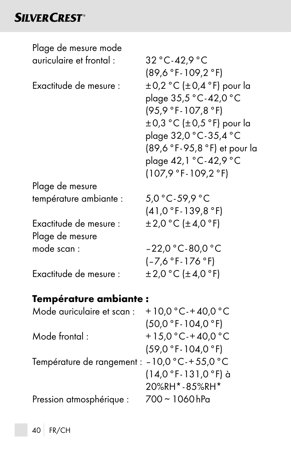 Silvercrest SSOT 6 B2 User Manual | Page 40 / 125