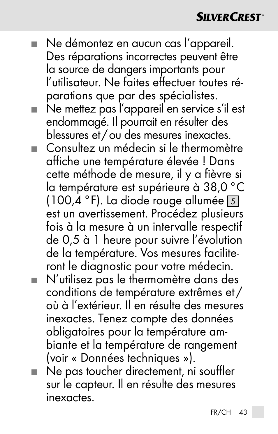 Silvercrest SSOT 6 B2 User Manual | Page 43 / 125