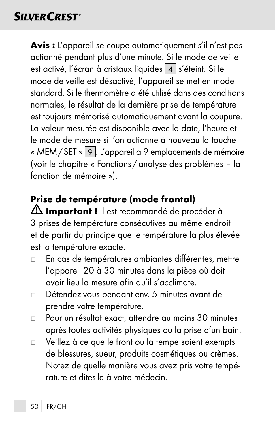 Silvercrest SSOT 6 B2 User Manual | Page 50 / 125