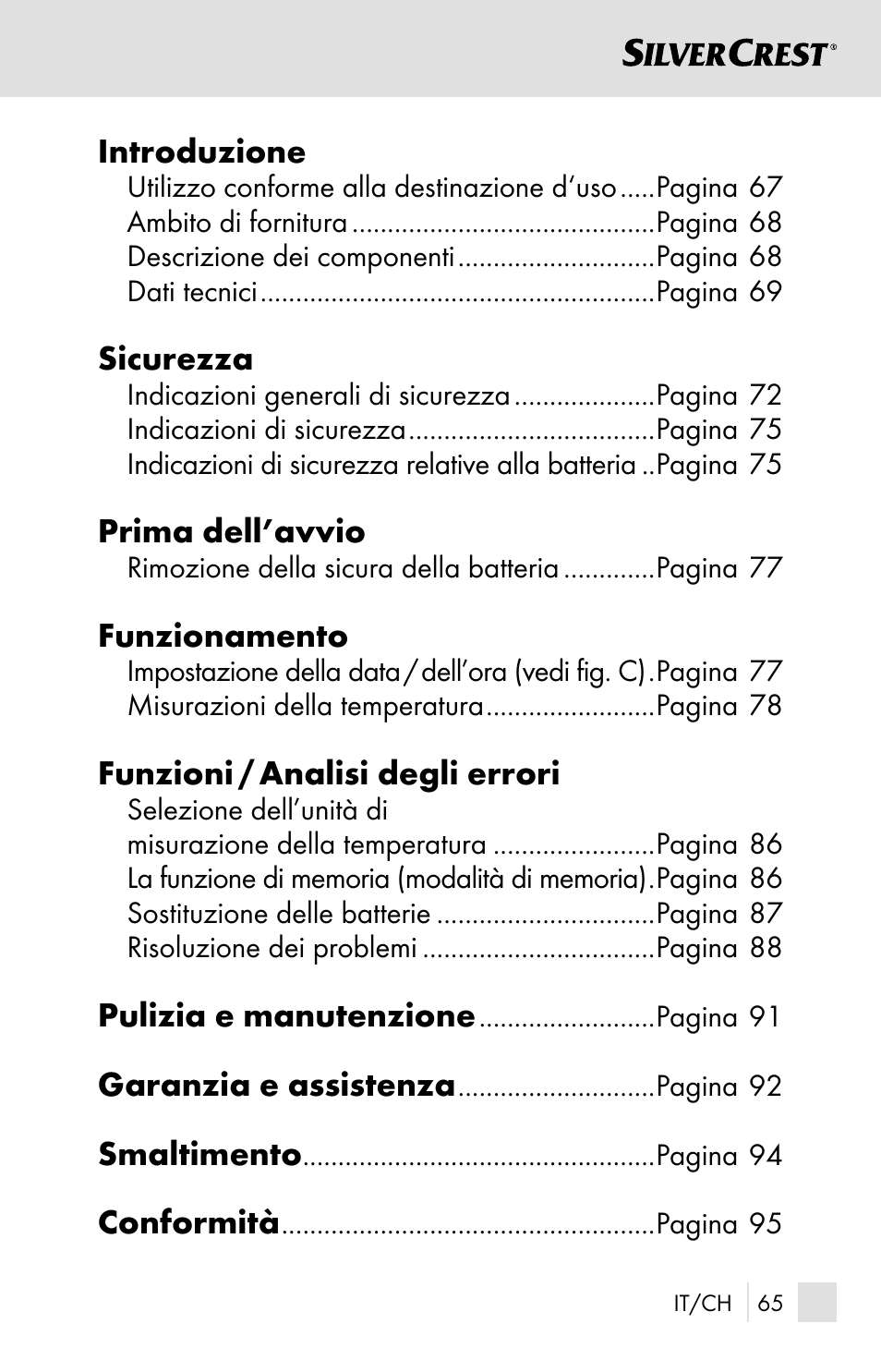 Silvercrest SSOT 6 B2 User Manual | Page 65 / 125