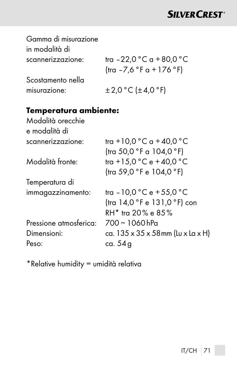 Silvercrest SSOT 6 B2 User Manual | Page 71 / 125