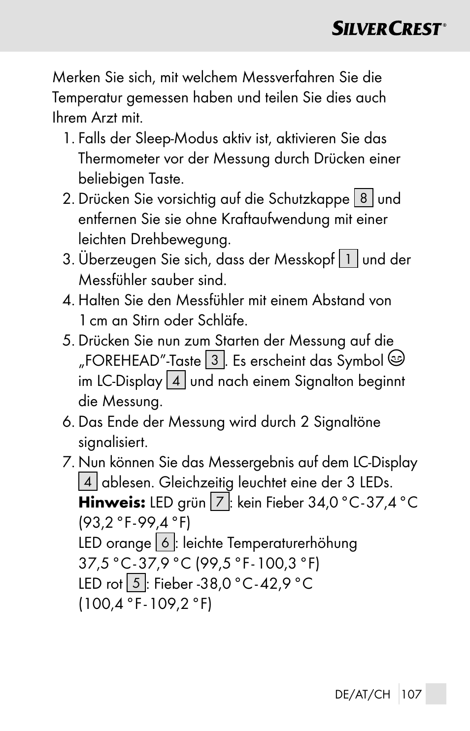 Silvercrest SSOT 6 B2 User Manual | Page 107 / 121