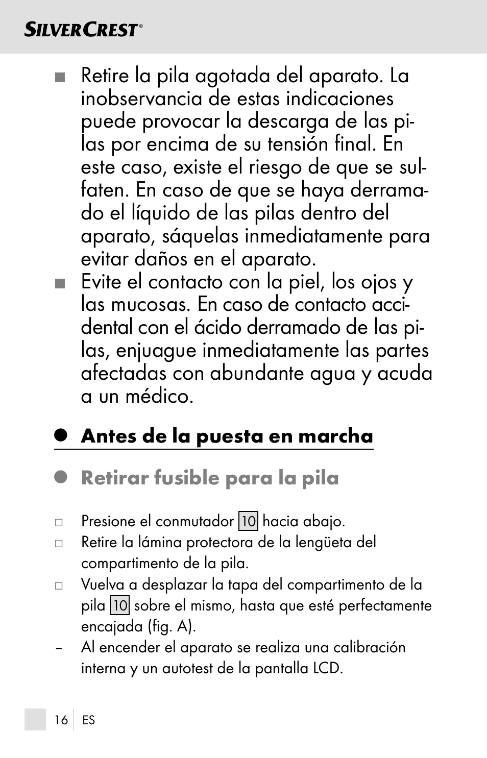Silvercrest SSOT 6 B2 User Manual | Page 16 / 121