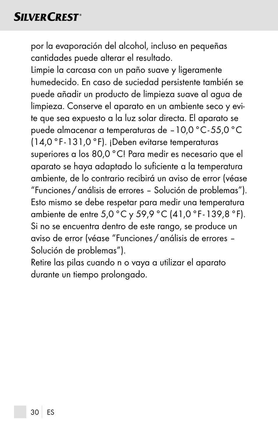 Silvercrest SSOT 6 B2 User Manual | Page 30 / 121