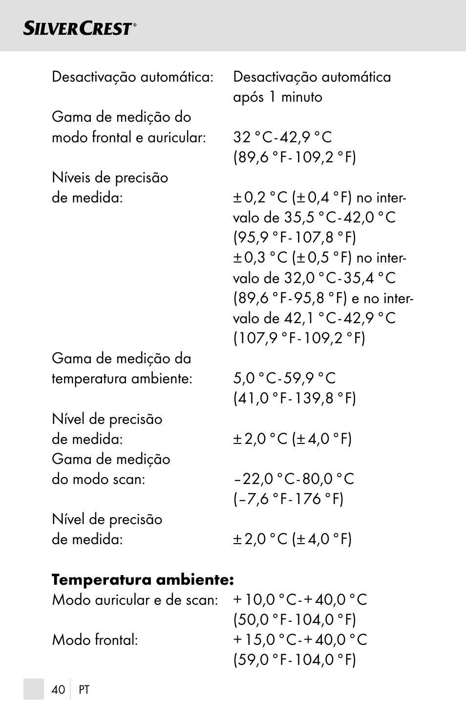 Silvercrest SSOT 6 B2 User Manual | Page 40 / 121