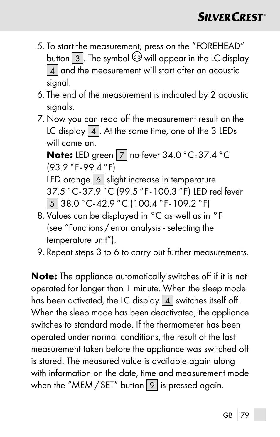 Silvercrest SSOT 6 B2 User Manual | Page 79 / 121