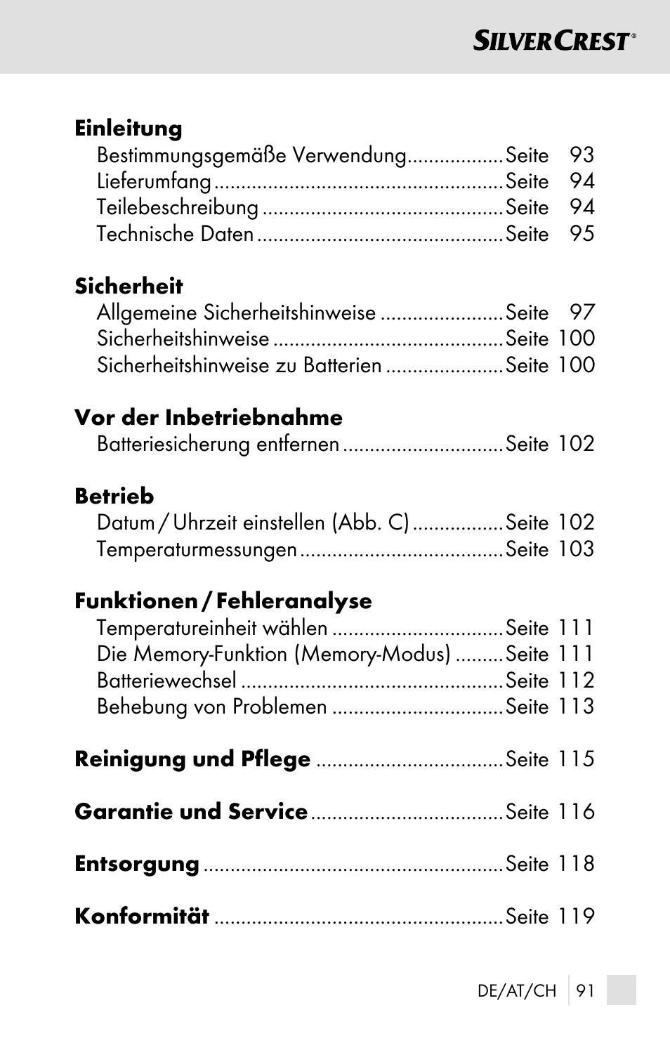 Silvercrest SSOT 6 B2 User Manual | Page 91 / 121