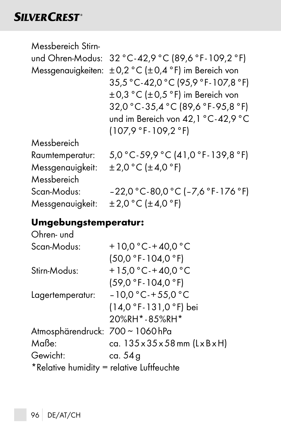 Silvercrest SSOT 6 B2 User Manual | Page 96 / 121