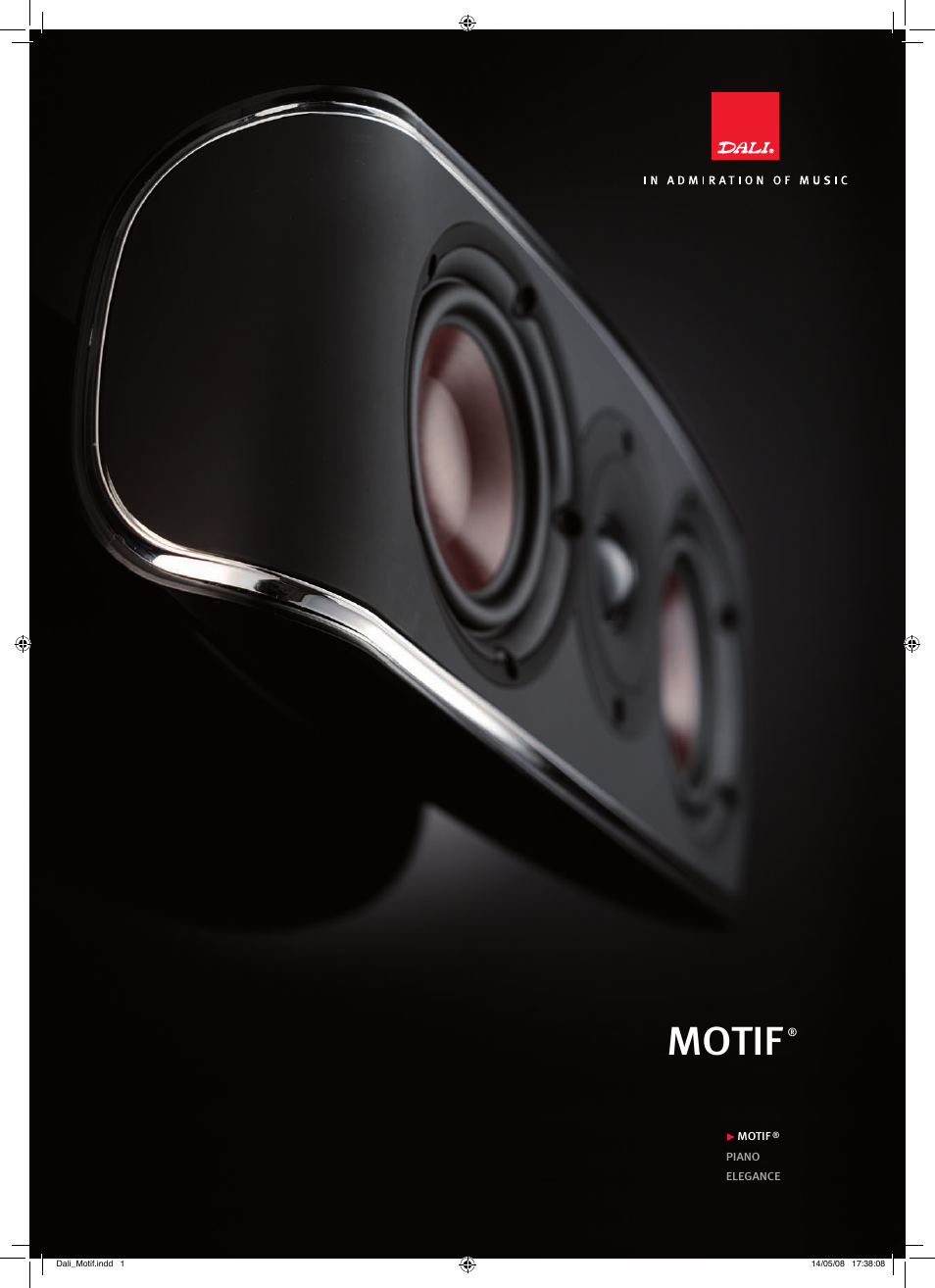 DALI Loudspeakers MOTIF User Manual | 12 pages