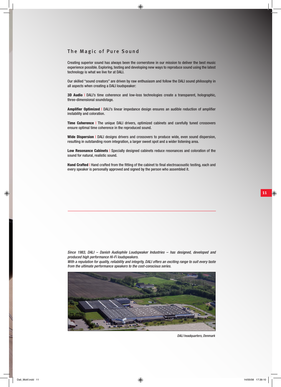 DALI Loudspeakers MOTIF User Manual | Page 11 / 12