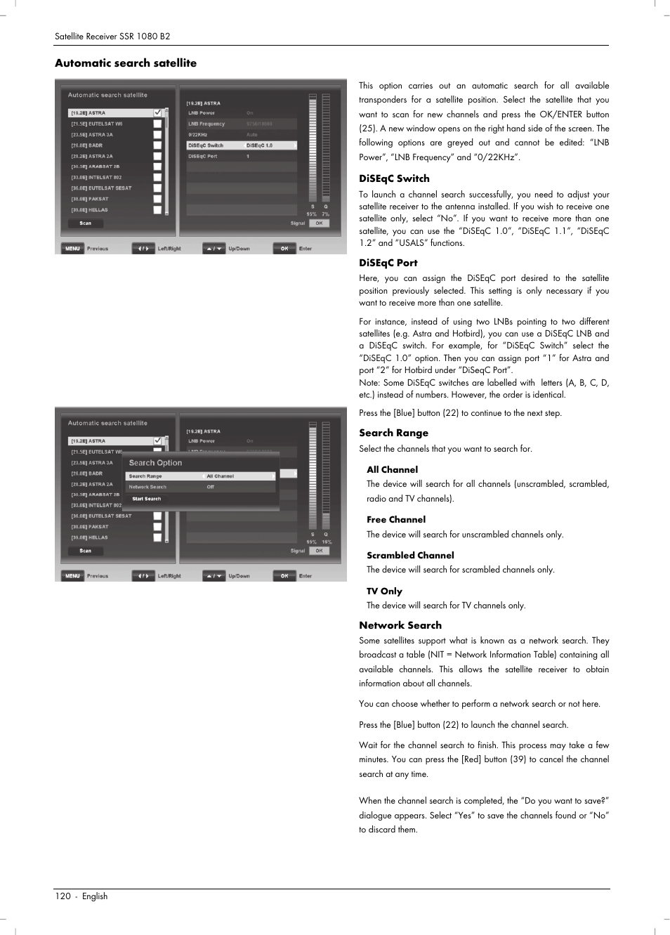 Silvercrest SSR 1080 B2 User Manual | Page 122 / 140