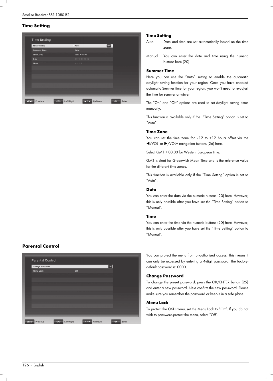 Silvercrest SSR 1080 B2 User Manual | Page 128 / 140