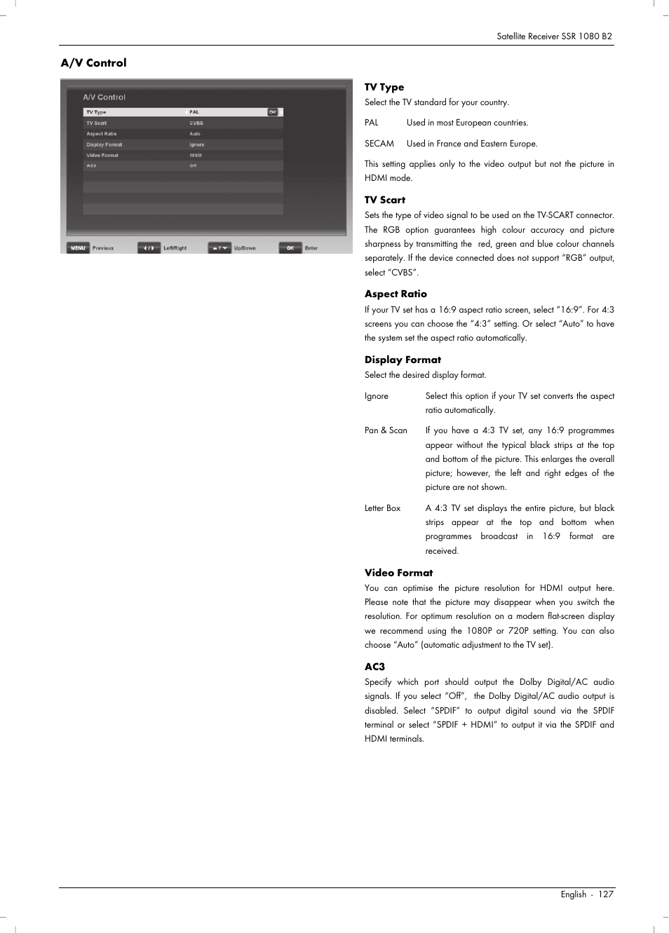 Silvercrest SSR 1080 B2 User Manual | Page 129 / 140