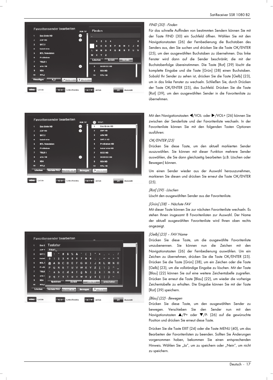 Silvercrest SSR 1080 B2 User Manual | Page 19 / 140