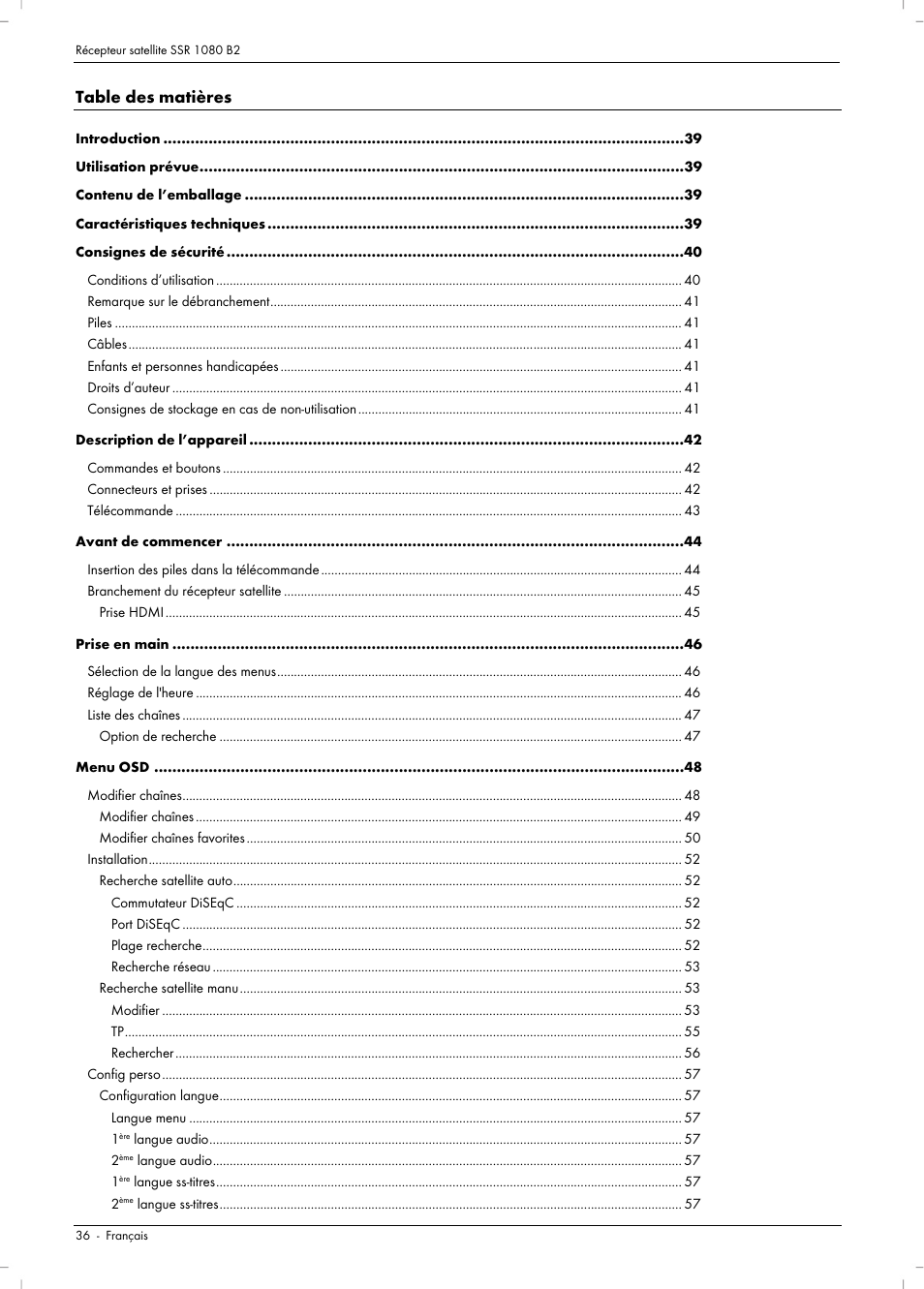 Silvercrest SSR 1080 B2 User Manual | Page 38 / 140