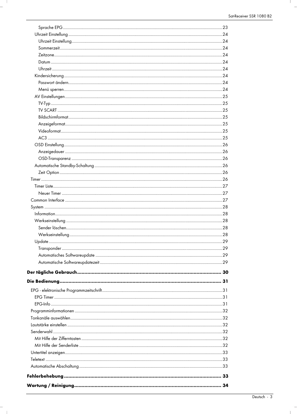 Silvercrest SSR 1080 B2 User Manual | Page 5 / 140