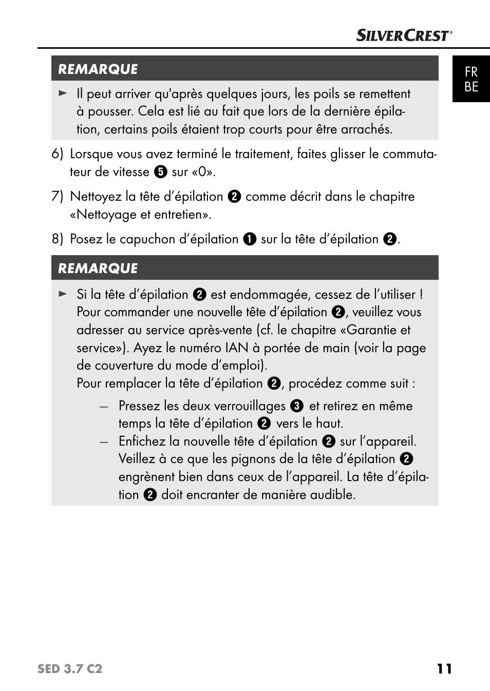 Silvercrest SED 3.7 C2 User Manual | Page 14 / 52