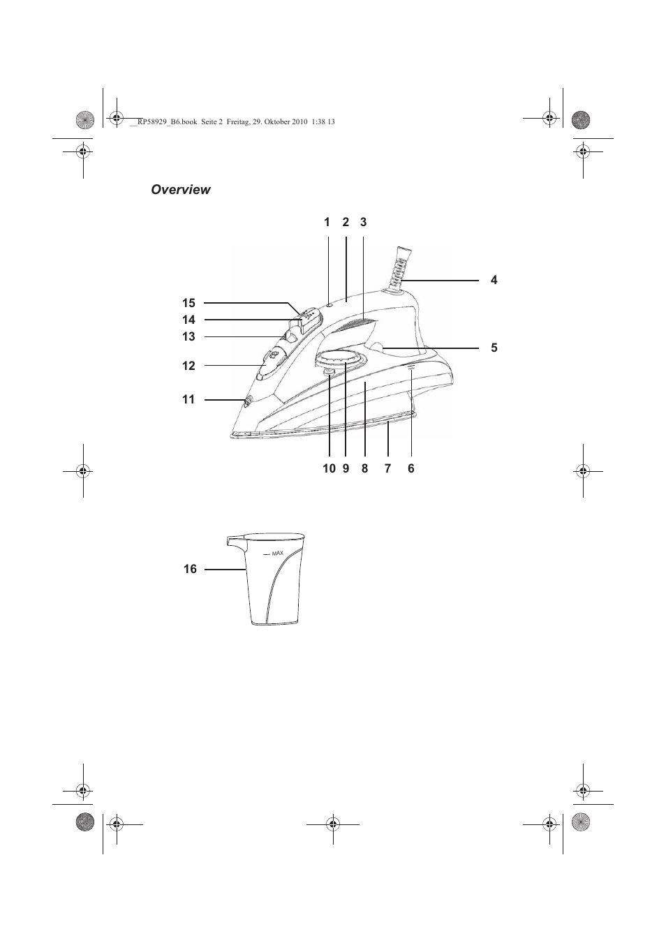 Overview | Silvercrest SDB 2200 A1 User Manual | Page 3 / 14