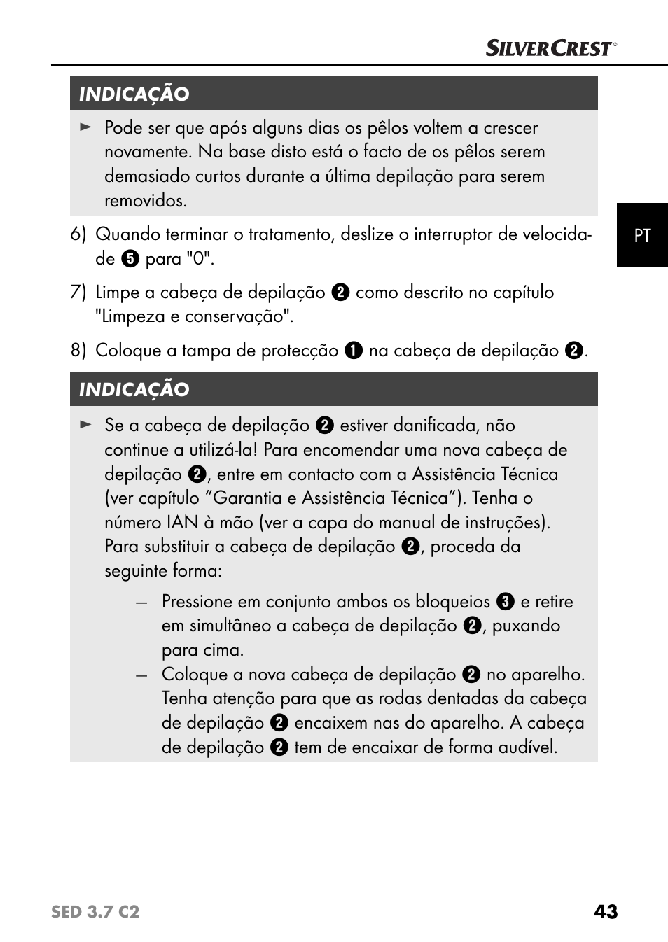 Silvercrest SED 3.7 C2 User Manual | Page 46 / 84