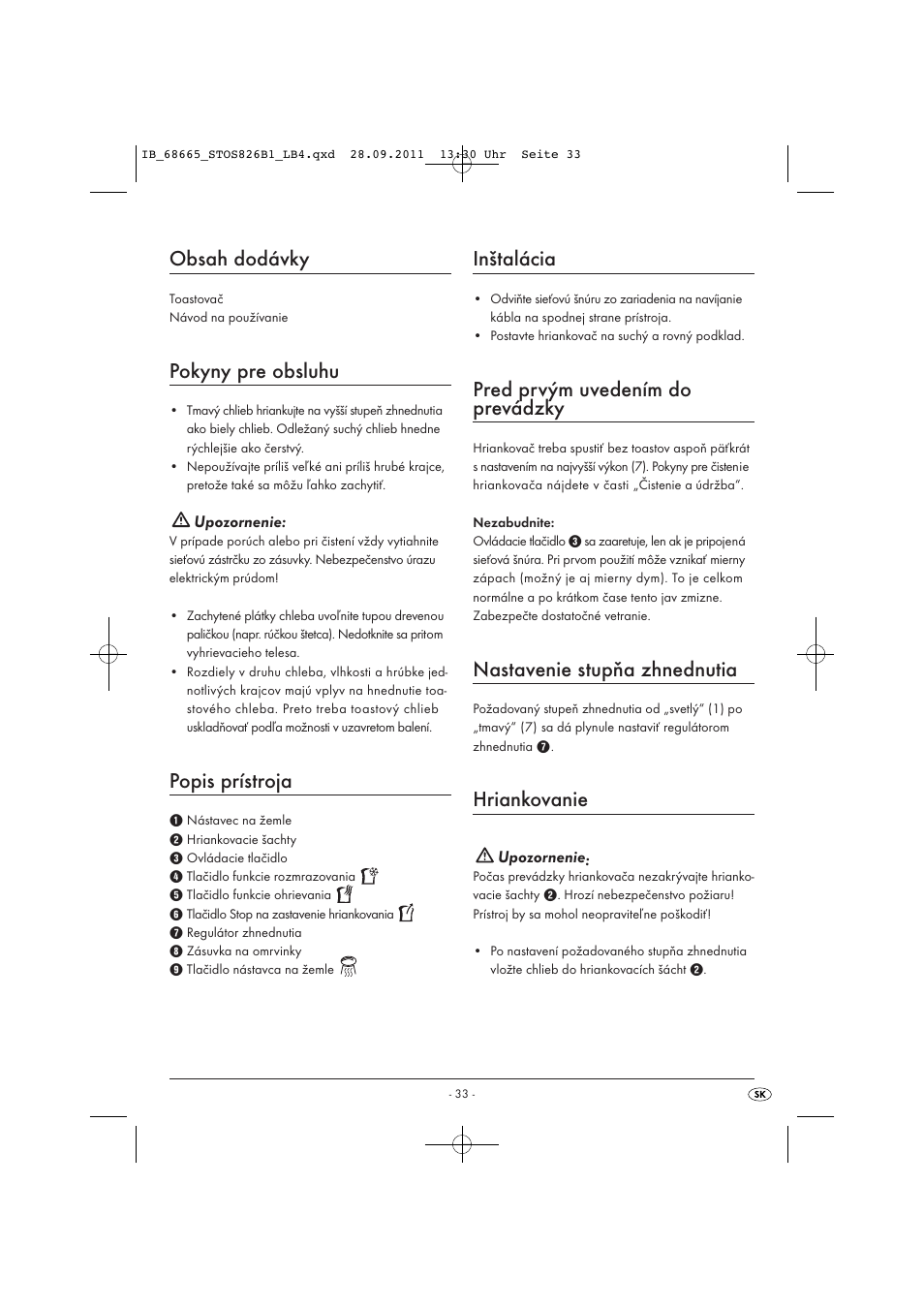 Silvercrest STOS 826 B1 User Manual | Page 35 / 44