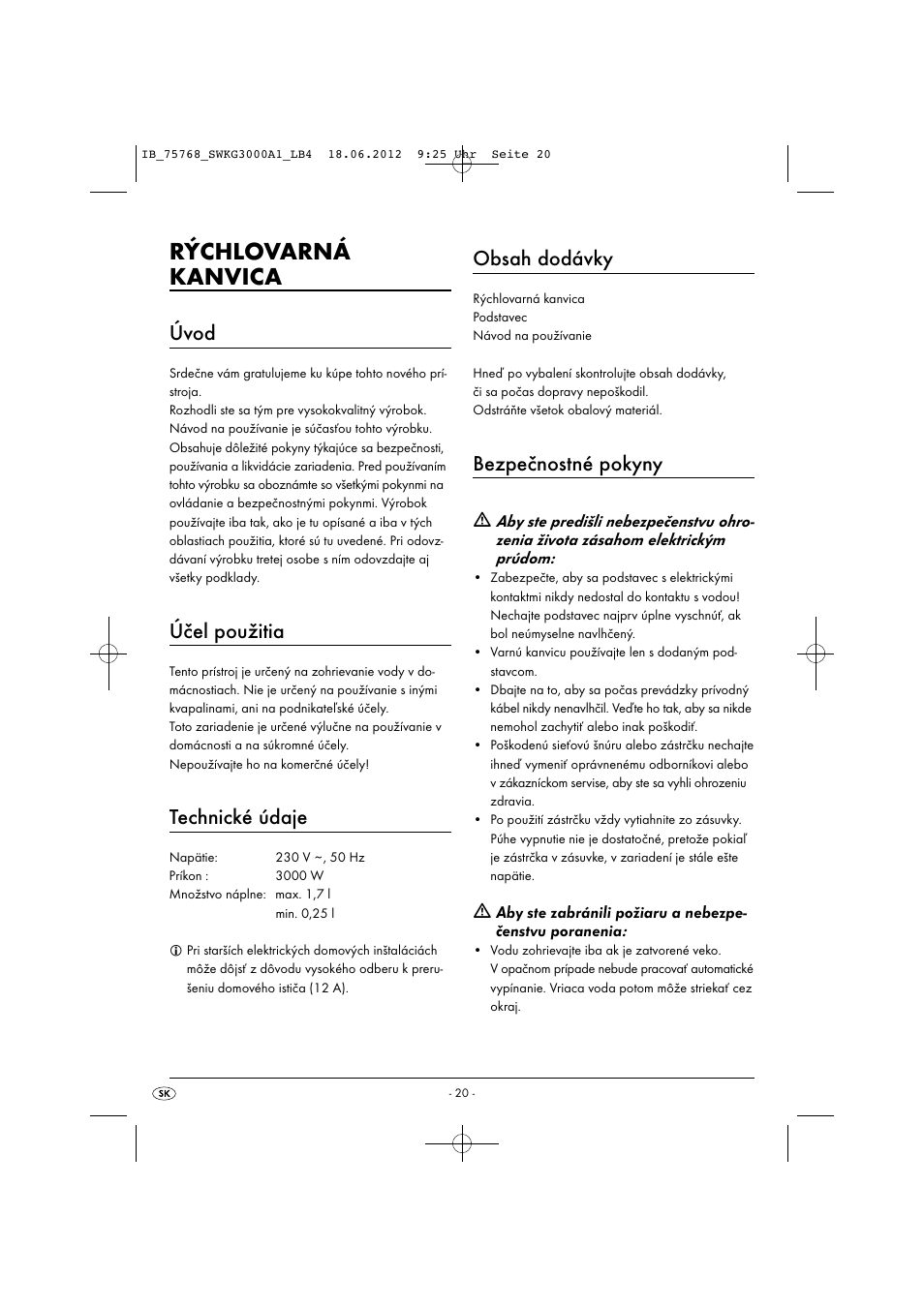 Silvercrest SWKG 3000 A1 User Manual | Page 22 / 32