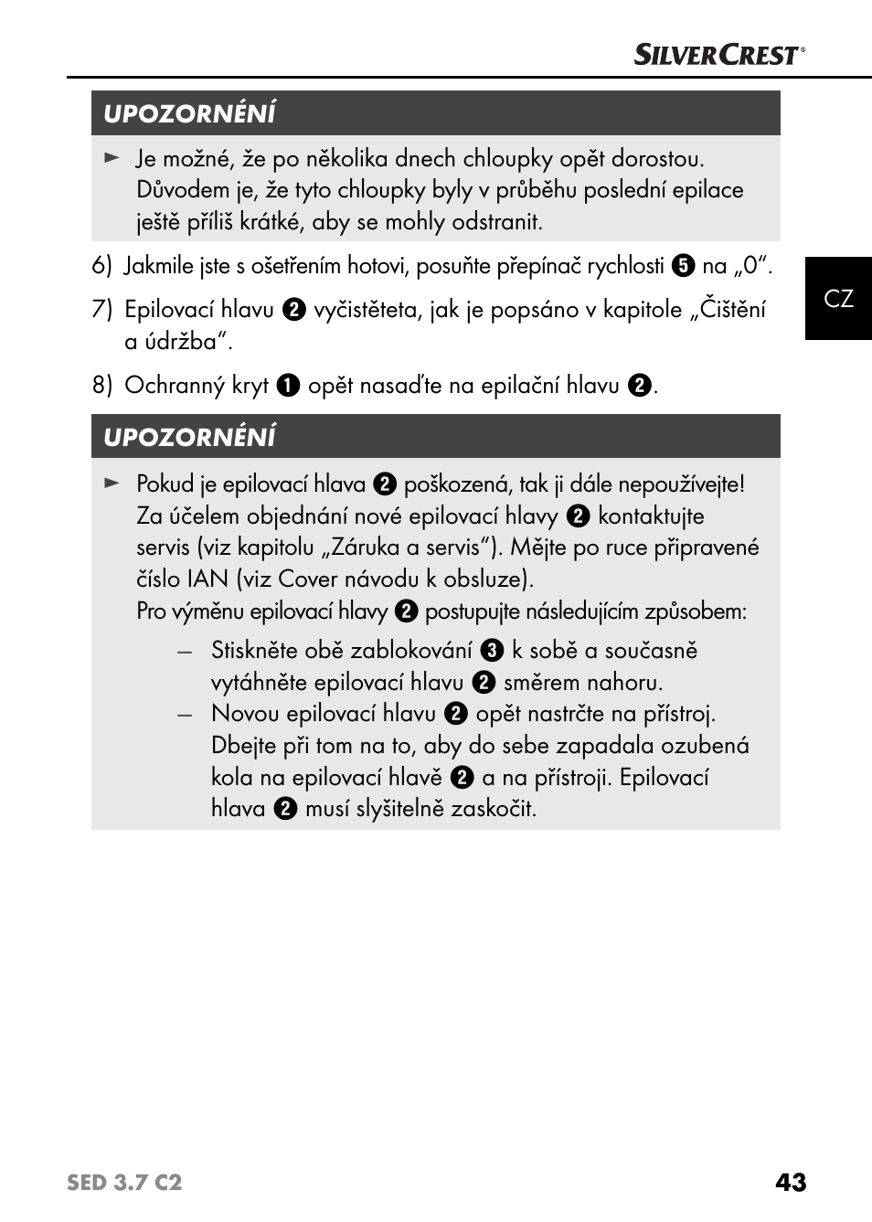 Silvercrest SED 3.7 C2 User Manual | Page 46 / 68