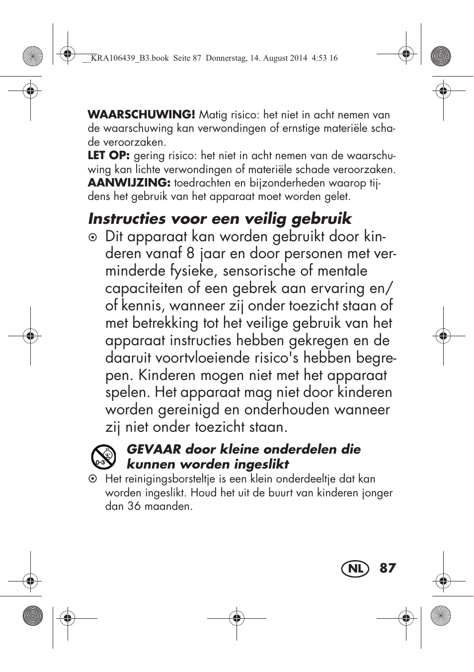 Instructies voor een veilig gebruik | Silvercrest SHE 3 A1 User Manual | Page 89 / 122