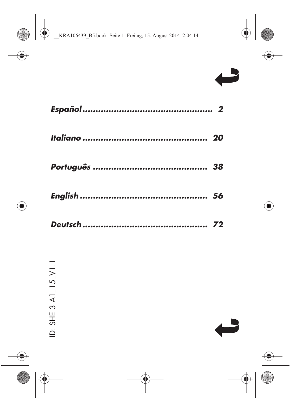 Silvercrest SHE 3 A1 User Manual | Page 2 / 94