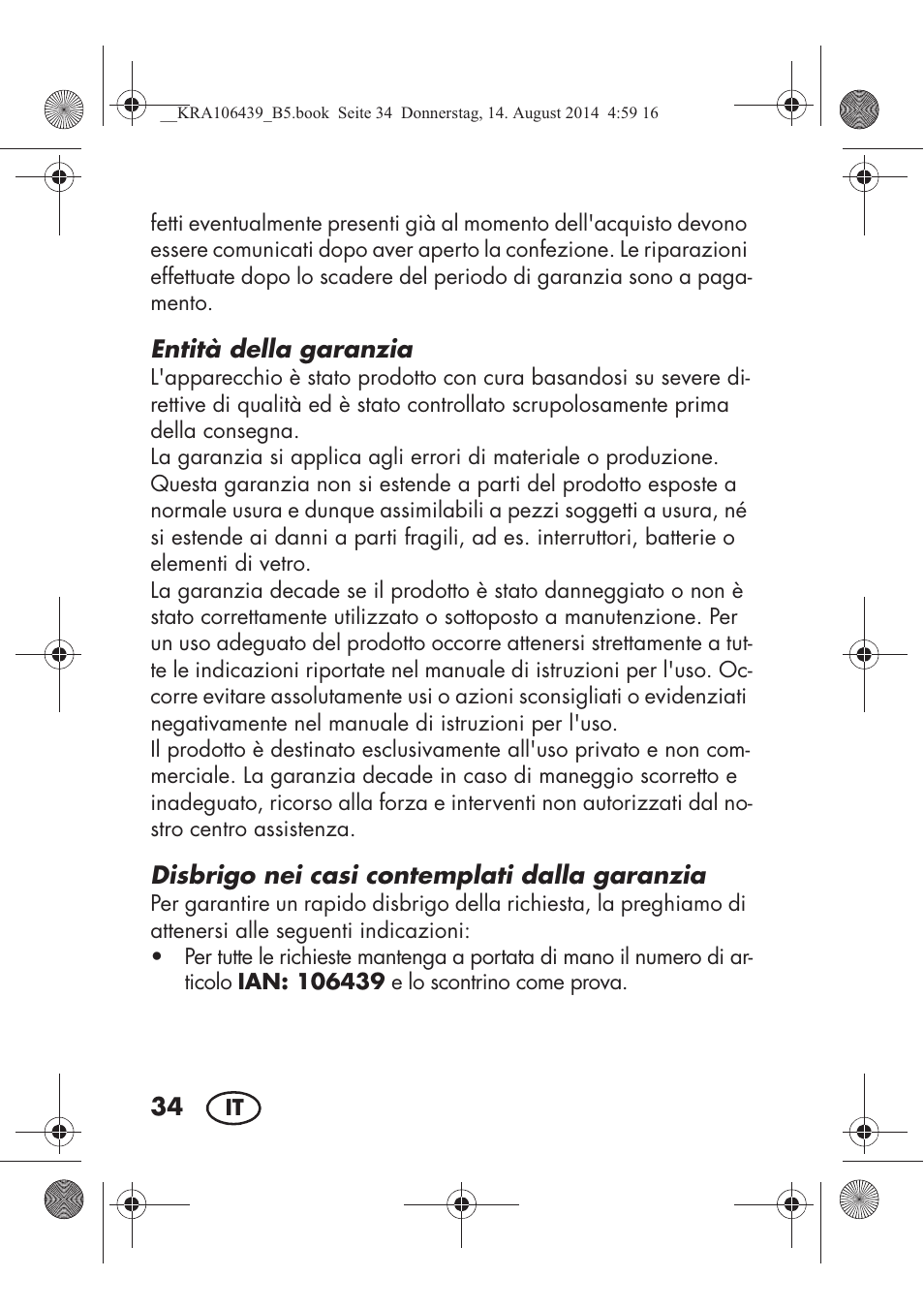Silvercrest SHE 3 A1 User Manual | Page 36 / 94