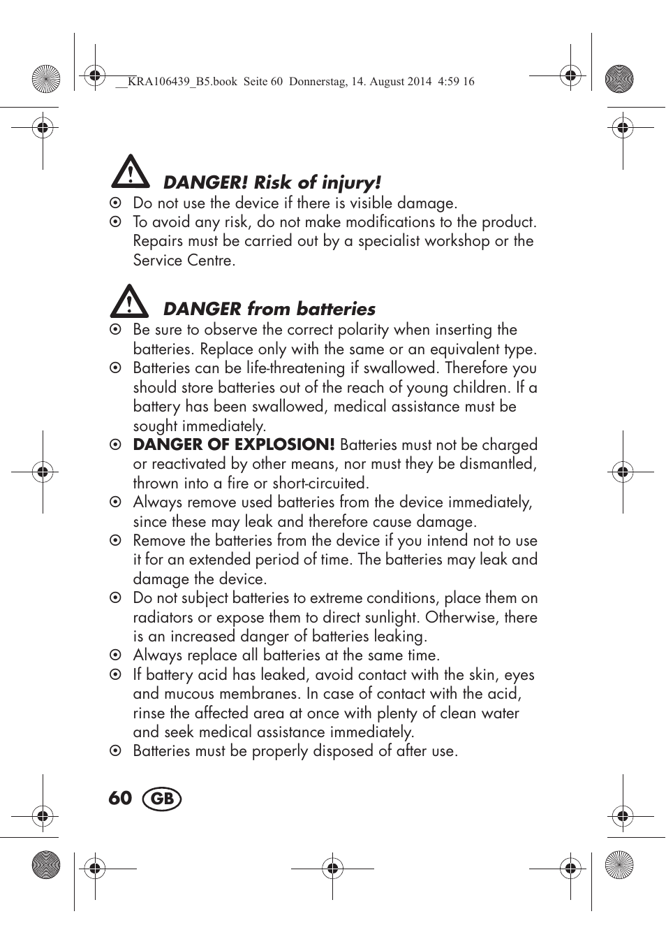 Silvercrest SHE 3 A1 User Manual | Page 62 / 94