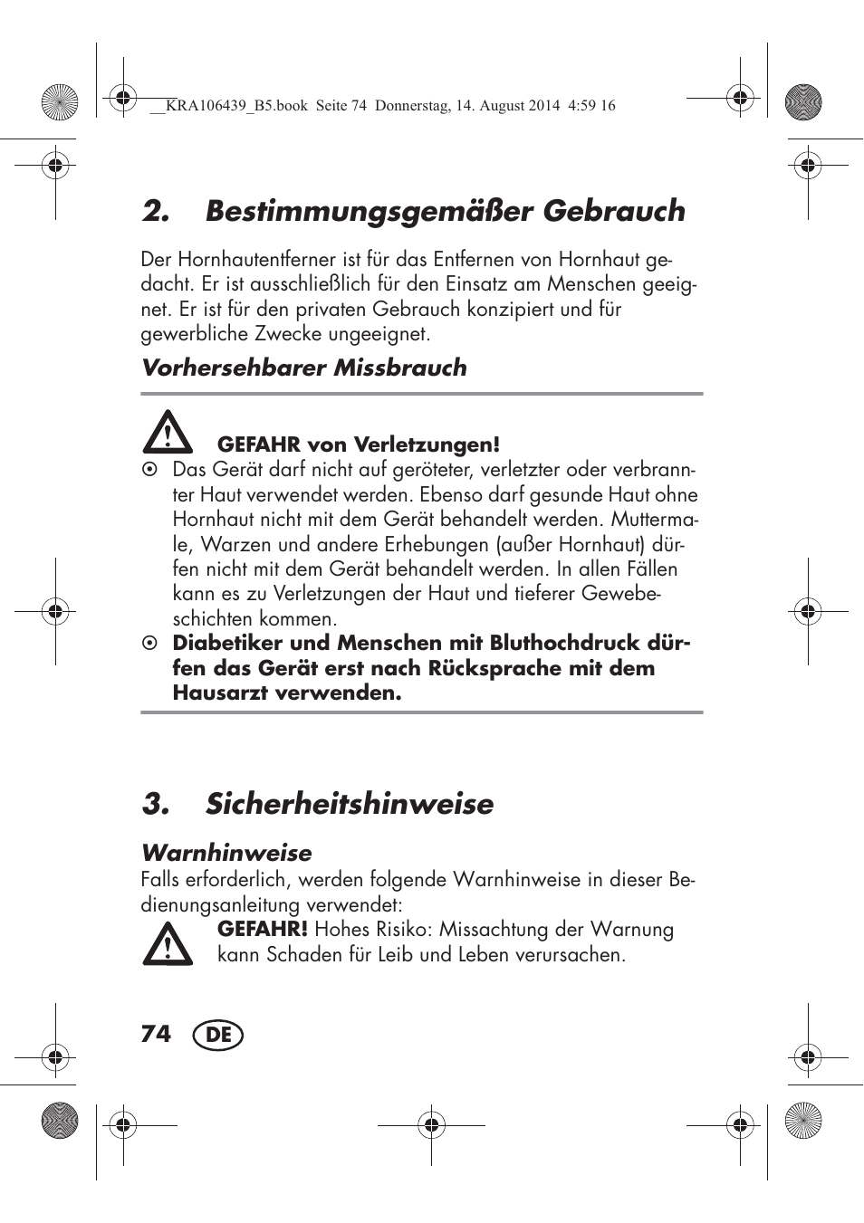 Bestimmungsgemäßer gebrauch, Sicherheitshinweise | Silvercrest SHE 3 A1 User Manual | Page 76 / 94